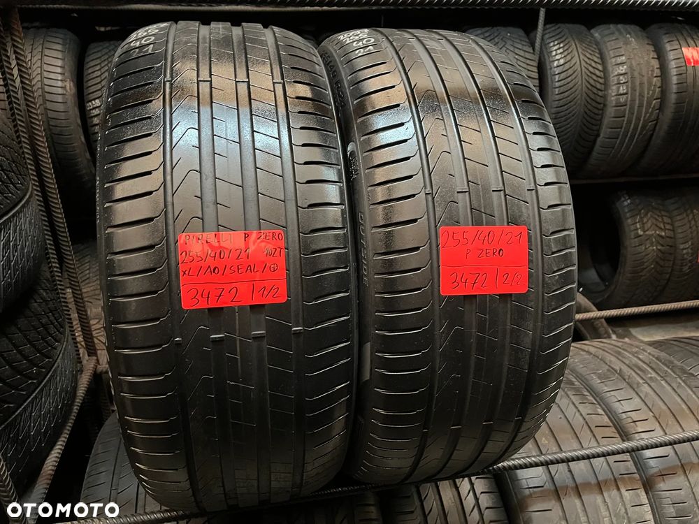 255 40 21 Pirelli P Zero AO Seal 102 T 2szt opony letnie - 1