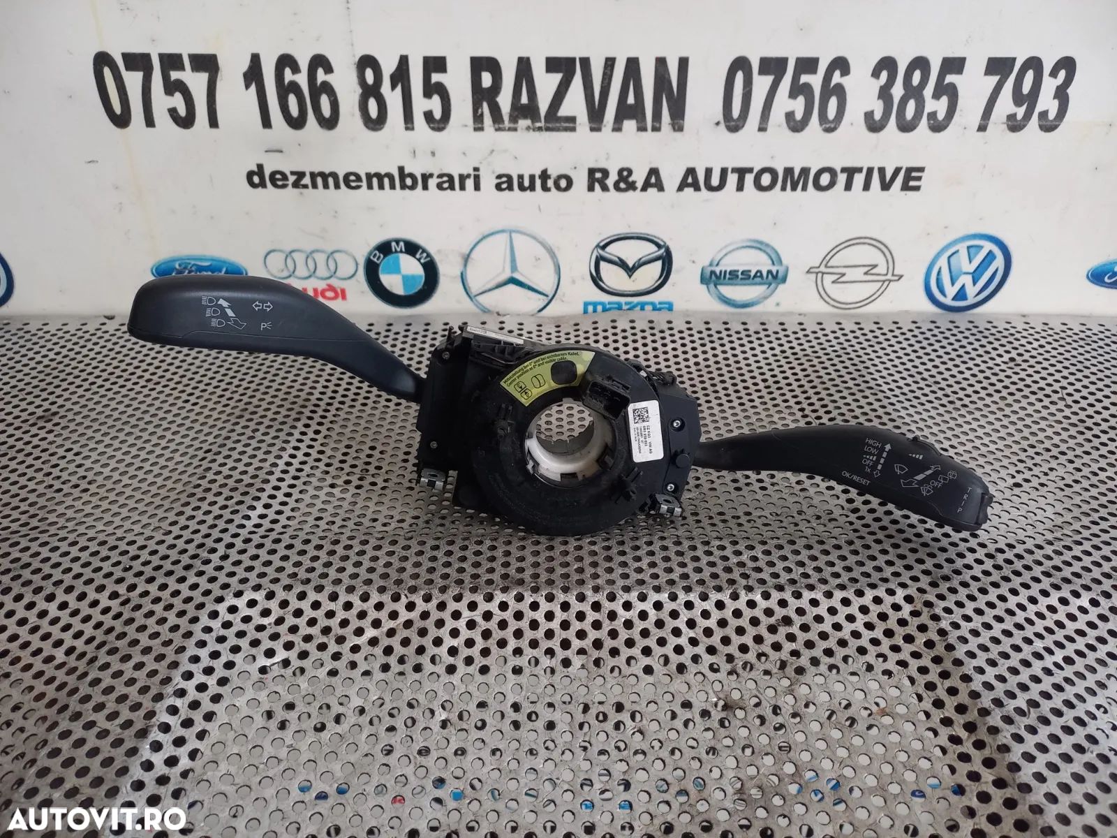 Banda Spira Spirala Volan Airbag Maneta Semnalizare stergatoare Skoda Fabia 2 An 2007-2008-2009-201 - 1