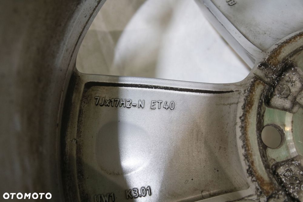 felga aluminiowa oryginał 3g0601025 br 17 7j et40 vw passat skoda superb - 13