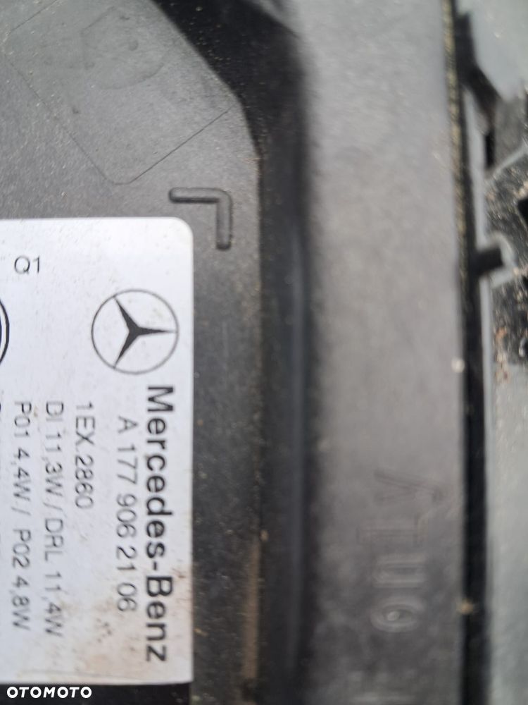 MERCEDES W177 149 1.3 MASKA ZDERZAK LAMPA BŁOTNIK PAS PRZEDNI CHŁODNICE - 7