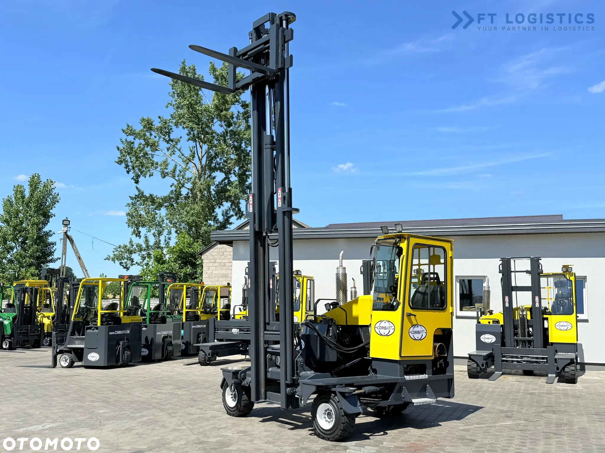 Combilift C5000XL / GAS / DUPLEX / 4500MM / WOLNY SKOK / PRZESUW WIDEŁ / POZYCJONER / KABINA XL / NOWE OPONY - 35