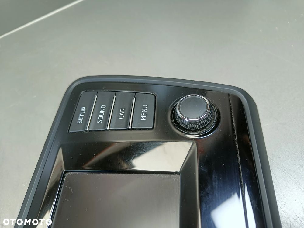 Radio Ekran Skoda Octavia 3 III Czytnik Multimediów Wyświetlacz 5E0919605B 5E0035842A - 6