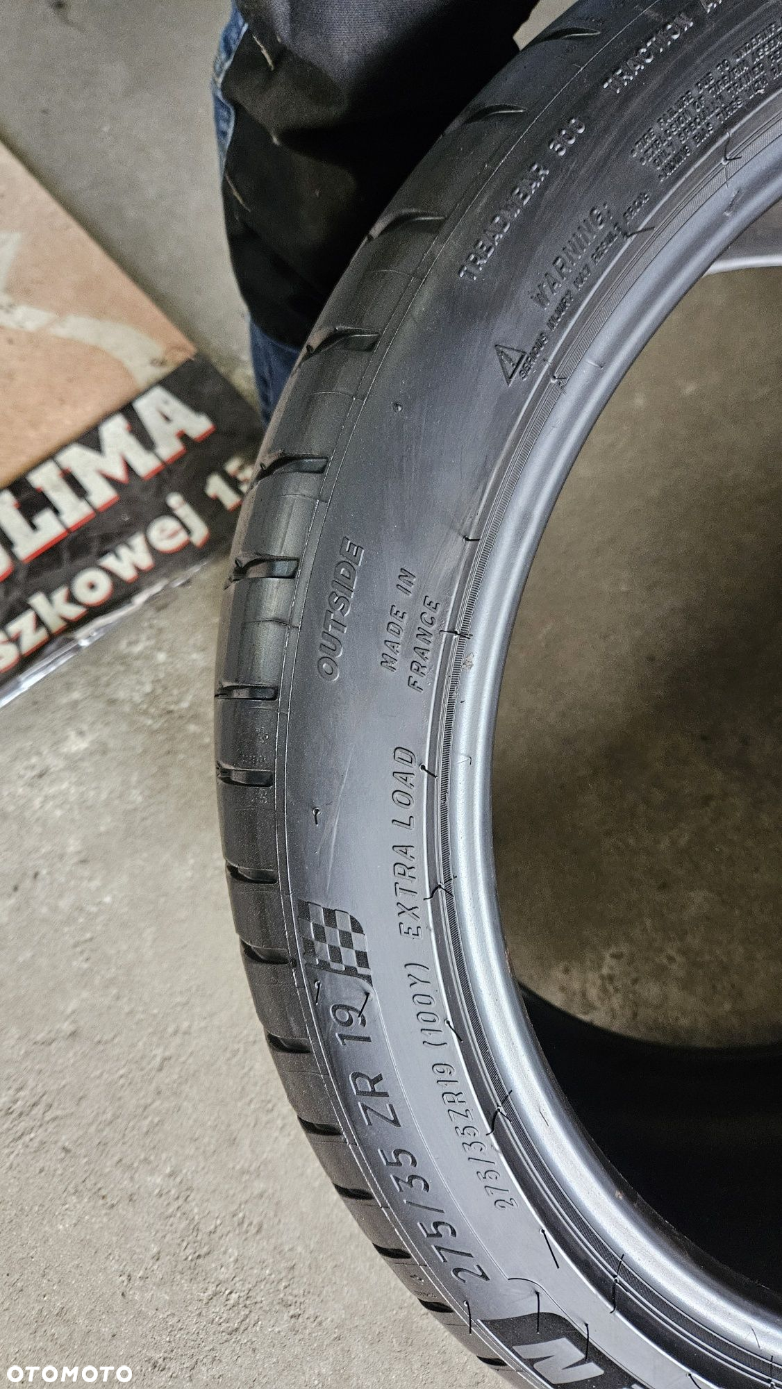 opona używana 275/35R19 Michelin Pilot Sport 4S * - 7