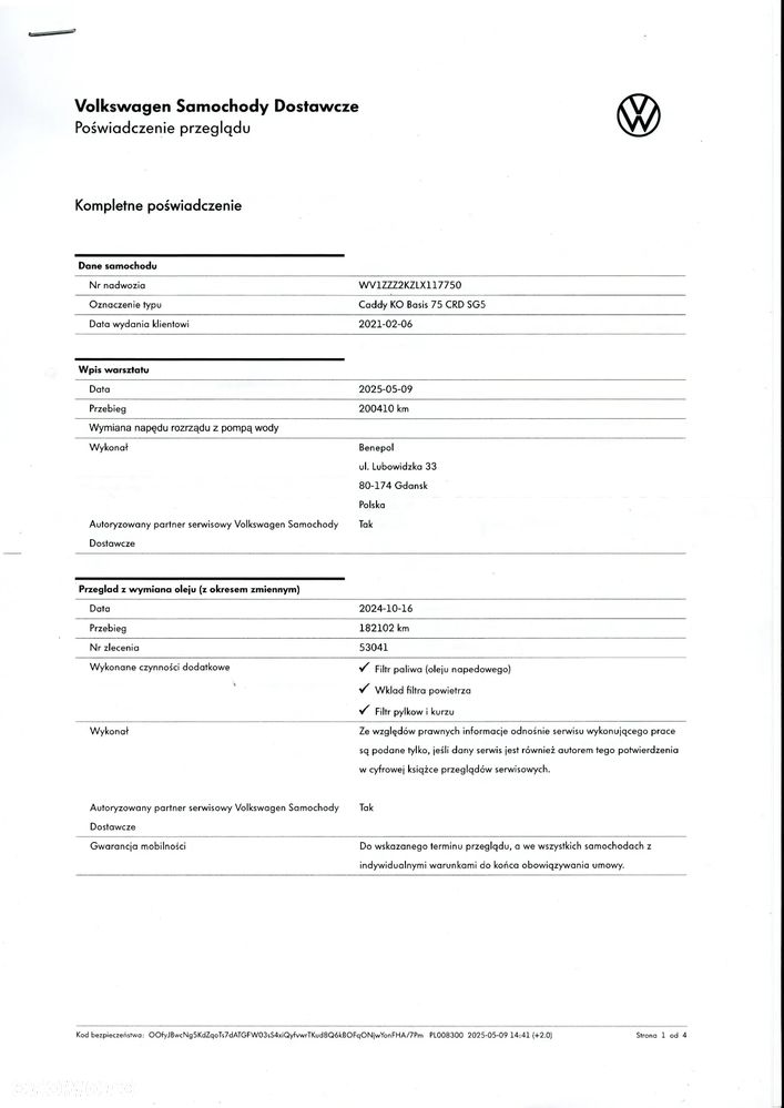 Volkswagen Caddy 2.0 TDI Comfortline - 13