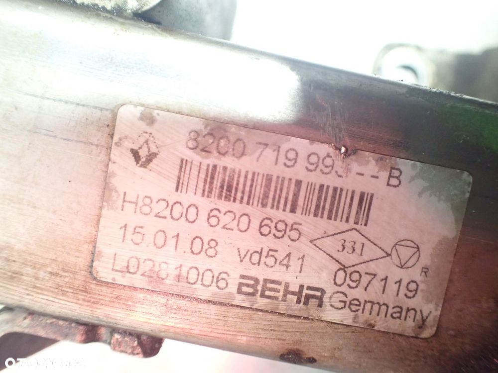 CHŁODNICA SPALIN NISSAN QASHQAI I 2.0  8200719993B 8200620695 - 5