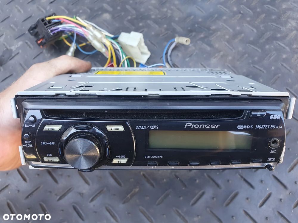 PIONEER DEH-2000MPB RADIO SAMOCHODOWE RADIOODTWARZACZ CD AUX - 1