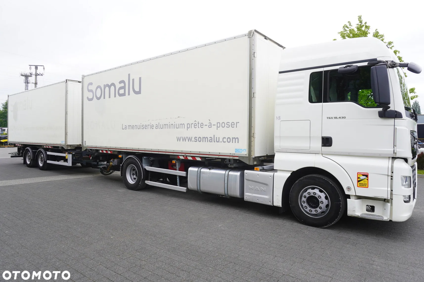 MAN TGX 18.430 / Kontener 18 EPAL / Przyczepa Fruehauf 18 EPAL / 2021 - 5
