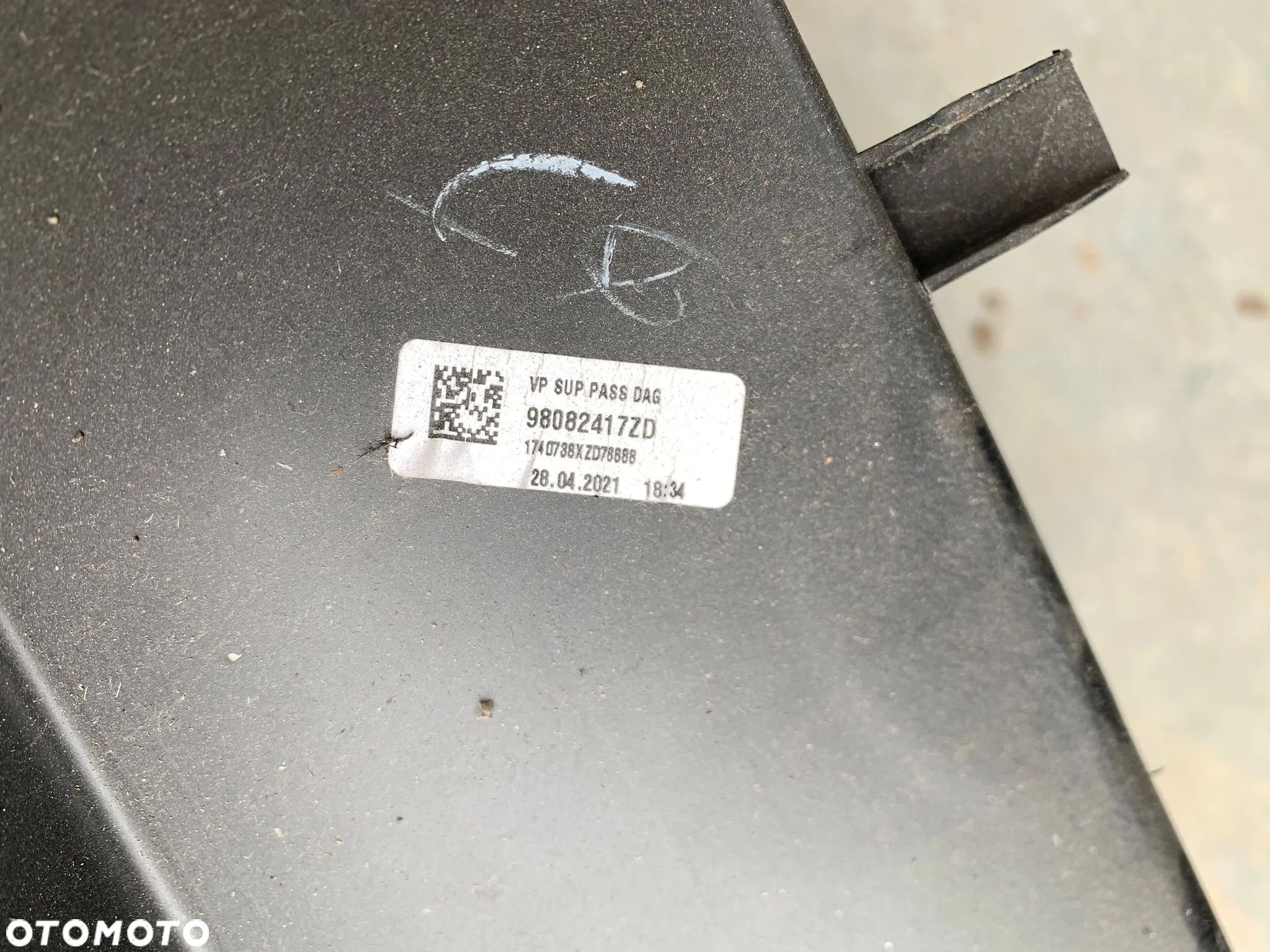 JUMPY EXPERT PROACE schowek półka 98082417 - 1