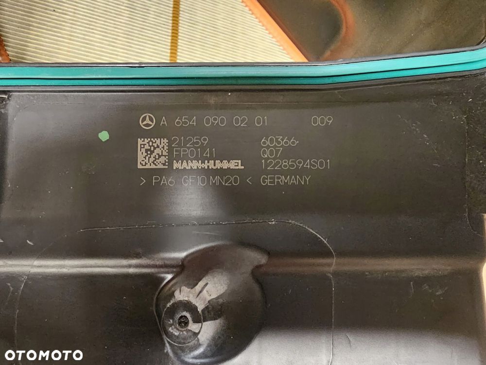 obudowa filtra powietrza mercedes a6540900201 a6540940204 - 6