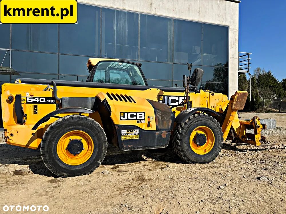 JCB 540-180 ŁADOWARKA TELESKOPOWA 2017R. | JCB 535-140 540-170 535-140  MANITOU 1840 1740 - 23