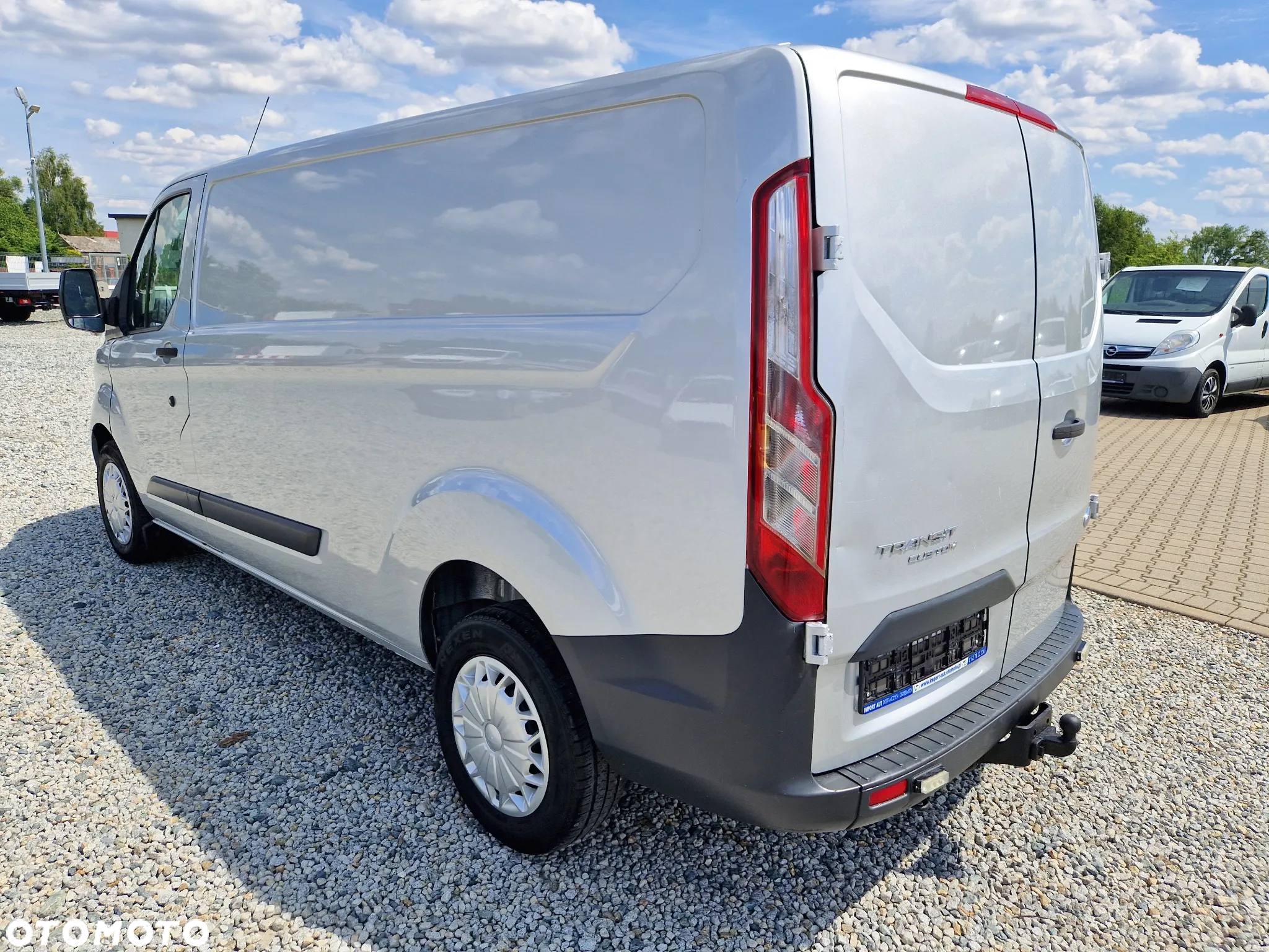 Ford TRANSIT CUSTOM 2,2TDCI 125 KONNY DŁUGI L2H1 LONG KLIMA GWARANCJA - 3