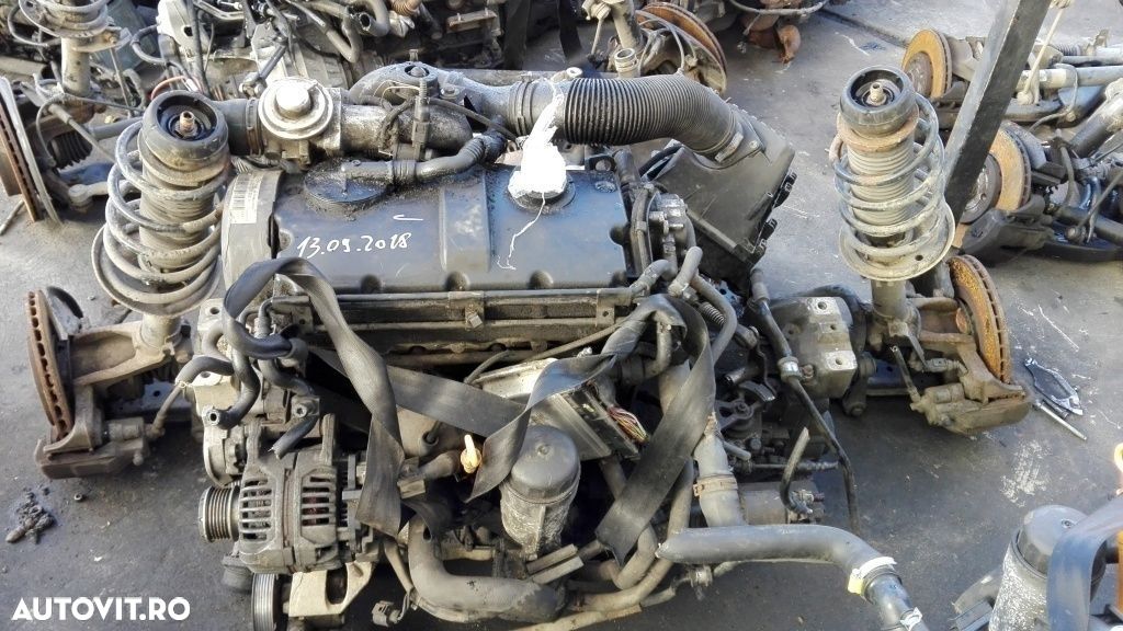 Motor Volkswagen Passat 1.9 TDI BXE 105 CP din 2006 fara anexe - 1