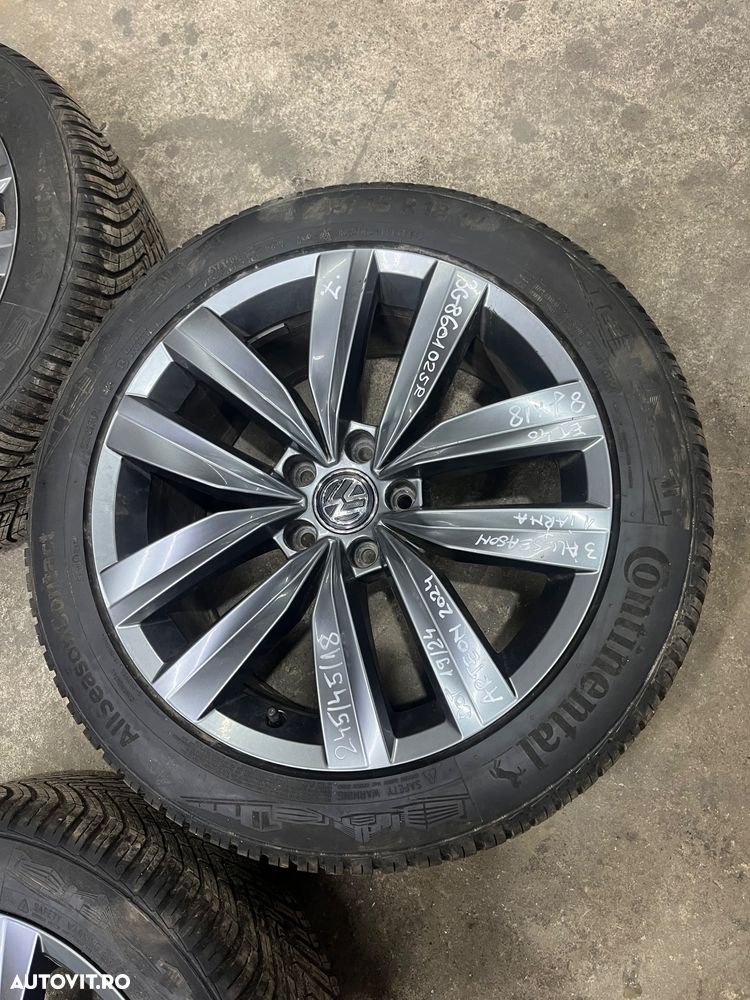 Jante cu anvelope R18 Vw arteon 2024 - 4