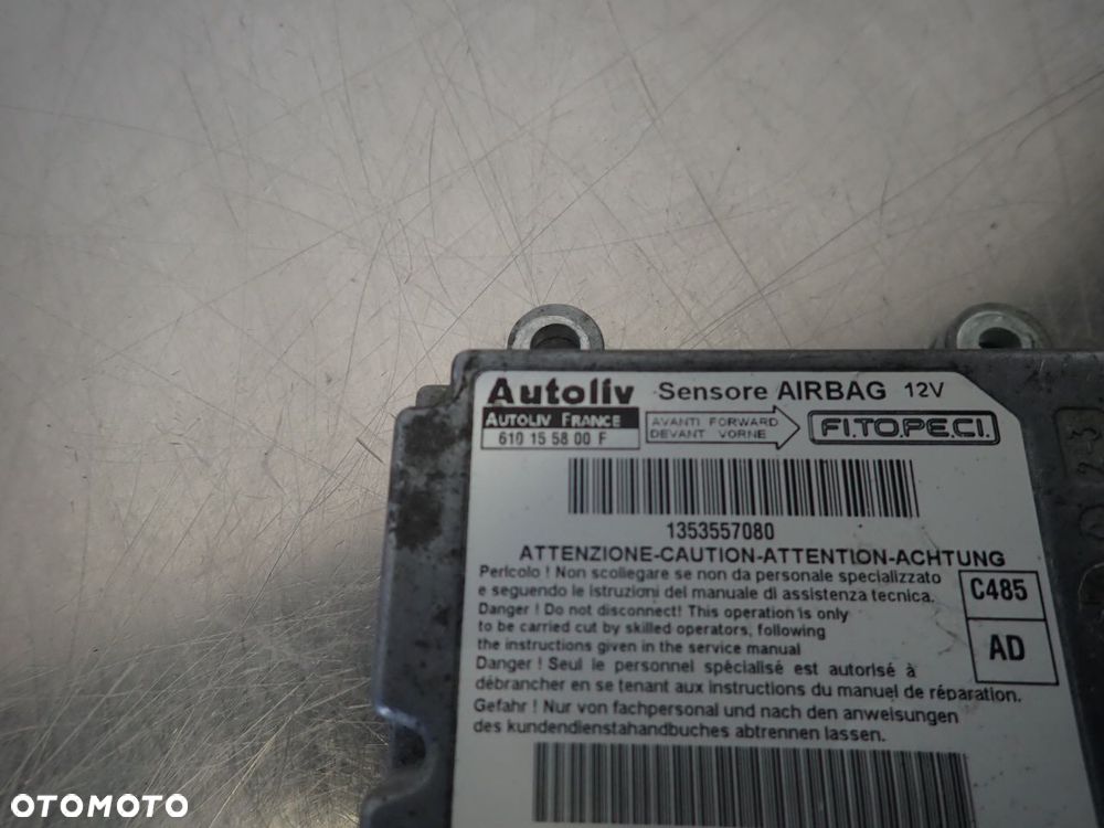 MODUŁ AIRBAG PEUGEOT BIPPER 1.4 4F0837020B - 4