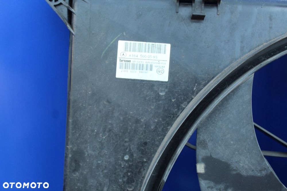 Wentylator chłodnicy OE Mercedes ML W164 GL X164 3.5 cdi A1645000593 - 3