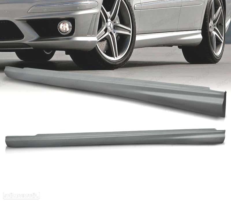 EMBALADEIRAS LATERAIS MERCEDES CLASE E W211 02-09 - 1