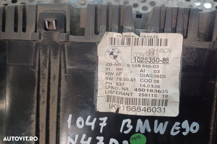 Ceasuri bord 1025350-86 1025350 9166846 BMW Seria 3 E90 [facelift] [2 - 3