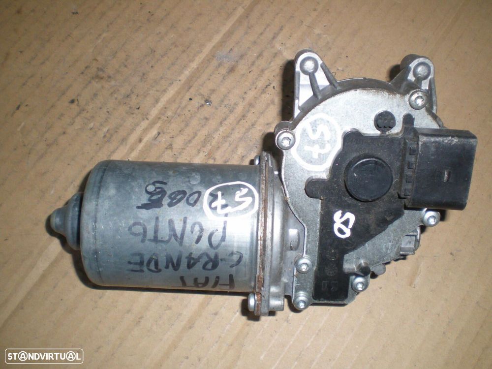 Motor Limpa Vidros Frente 404978 FIAT GRANDE PUNTO 2006 VALEO FIAT PUNTO 2013 1.2I 70CV 5P PRETO VALEO - 2