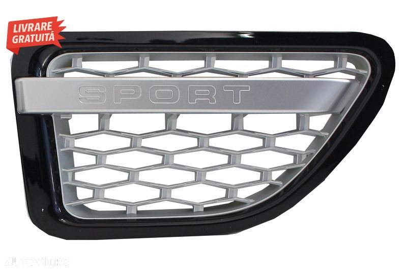 Ansamblu Grila Centrala si Grile Laterale Land Range Rover Sport L320 (2005-2008) - livrare gratuita - 7