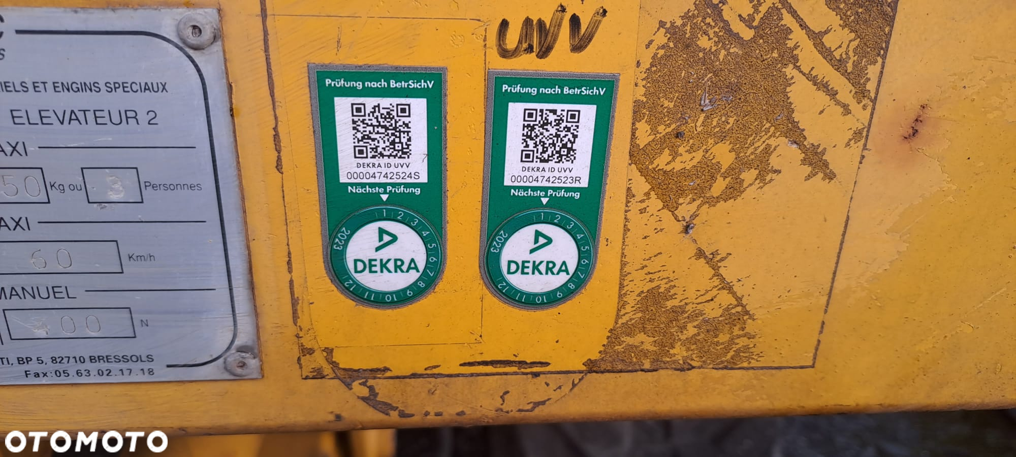 Inny Dwudrogowy podnośnik koszowy NEOTEC ELAN 00B - 40