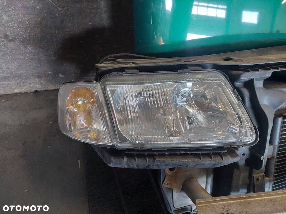 KOMPLETNY PRZÓD MASKA ZDERZAK BŁOTNIK LAMPY PAS PRZEDNI AUDI A3 8L LZ6L - 9