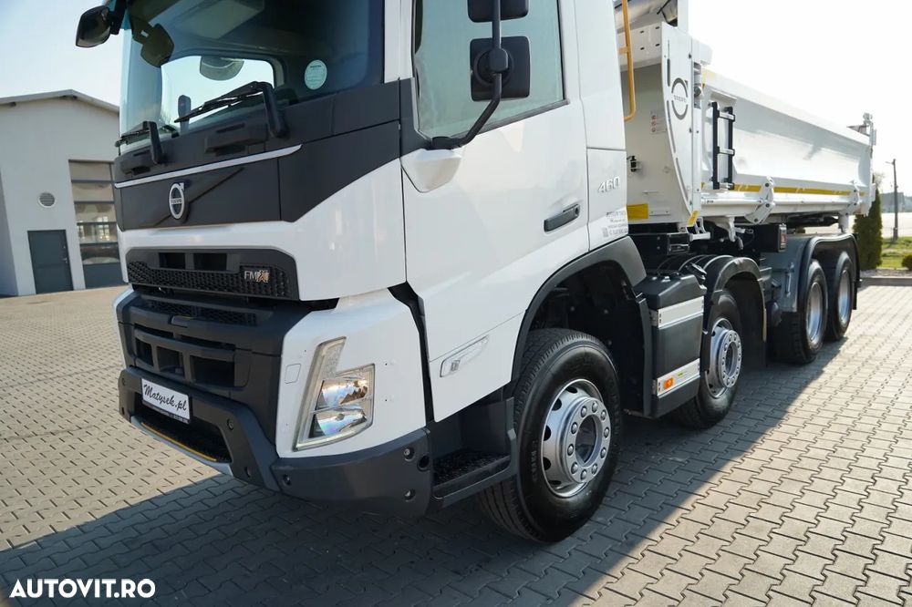 Volvo FMX 460 / 8x4 / BASCULATOR CU 2 LATE / HYDRODOX / BORDMATIC / HARDOX / ANVELOPE NOI / 2021 / MODEL NOU - 15