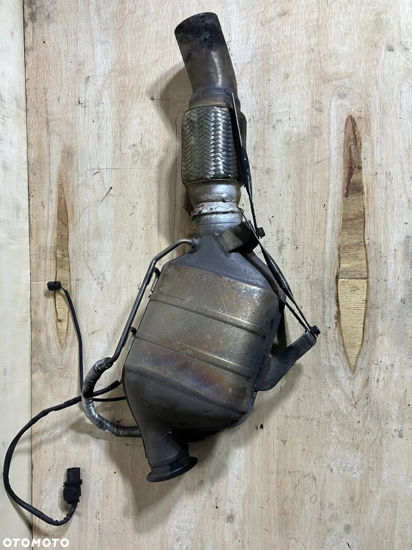KOLEKTOR WYDECHOWY BMW E60 E61 535D 272KM CZUJNIK SONDA LAMBDA KATALIZATOR DOWNPIPE L7795818 - 2