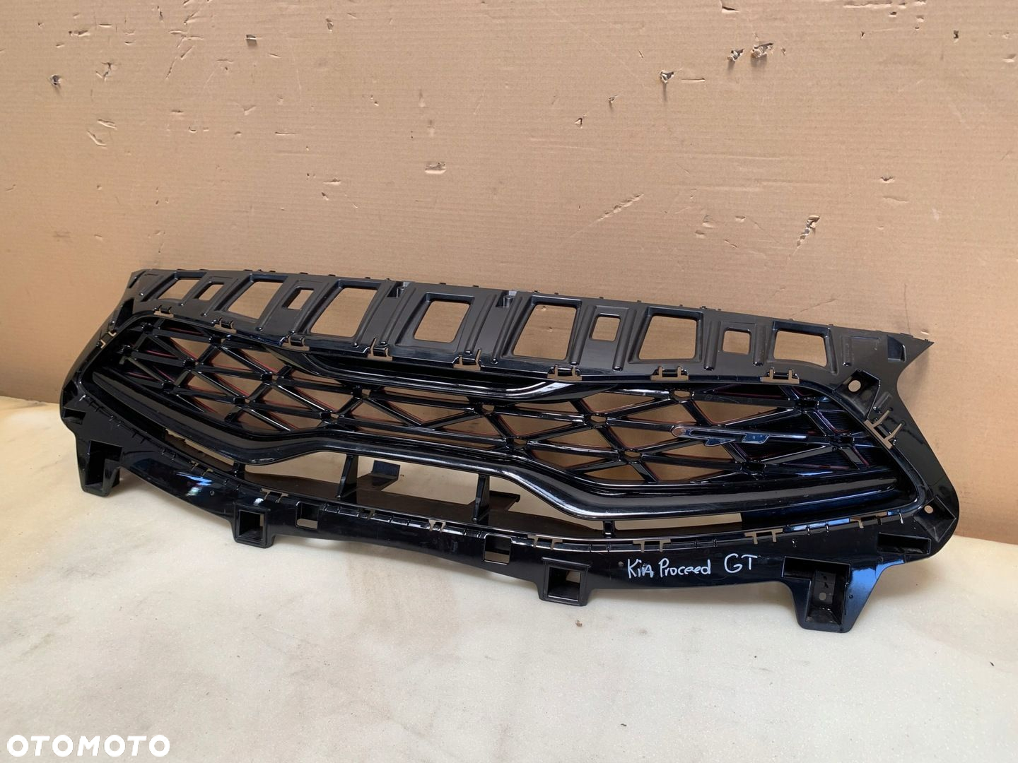KIA CEED III LIFT GT 2021- GRILL ATRAPA ZDERZAKA PRZÓD 86350-J7LA0 - 3