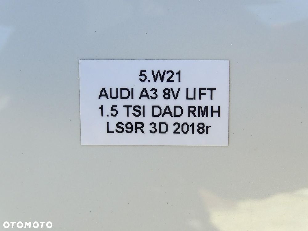 DRZWI PRAWY PRZÓD PRAWE PRZEDNIE LS9R AUDI A3 8V 8V3 3D 12-19r 3 DRZWI - 14