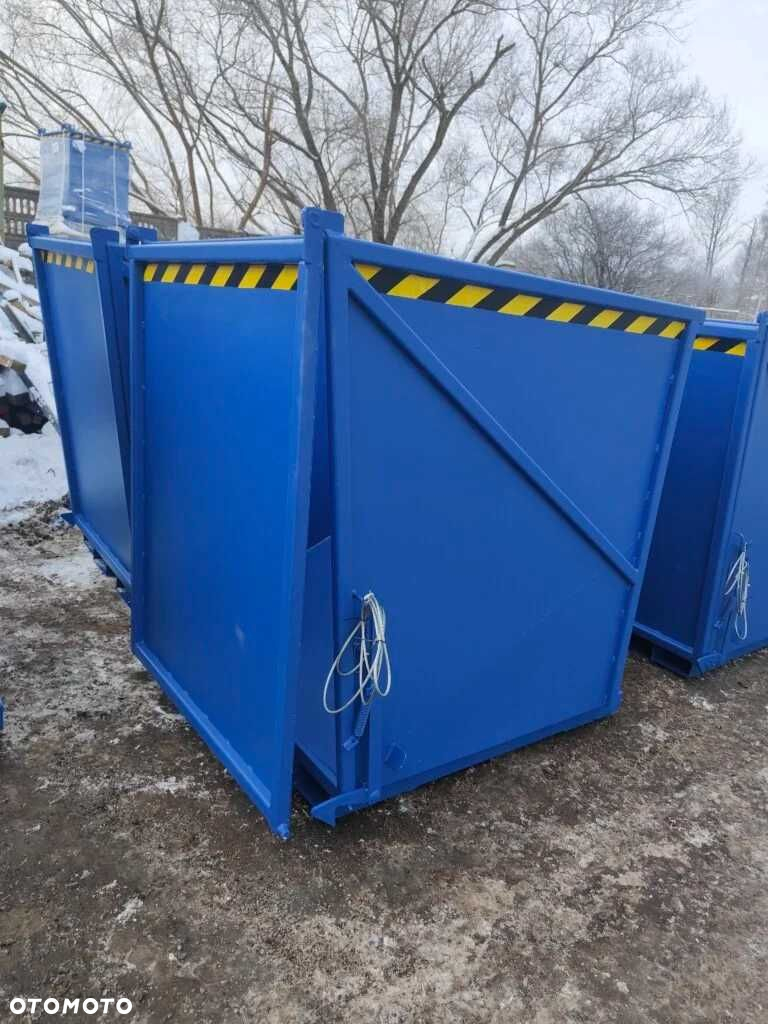 Kontener na odpady z profili okiennych.Pojemnik EcoFrameBox - 3