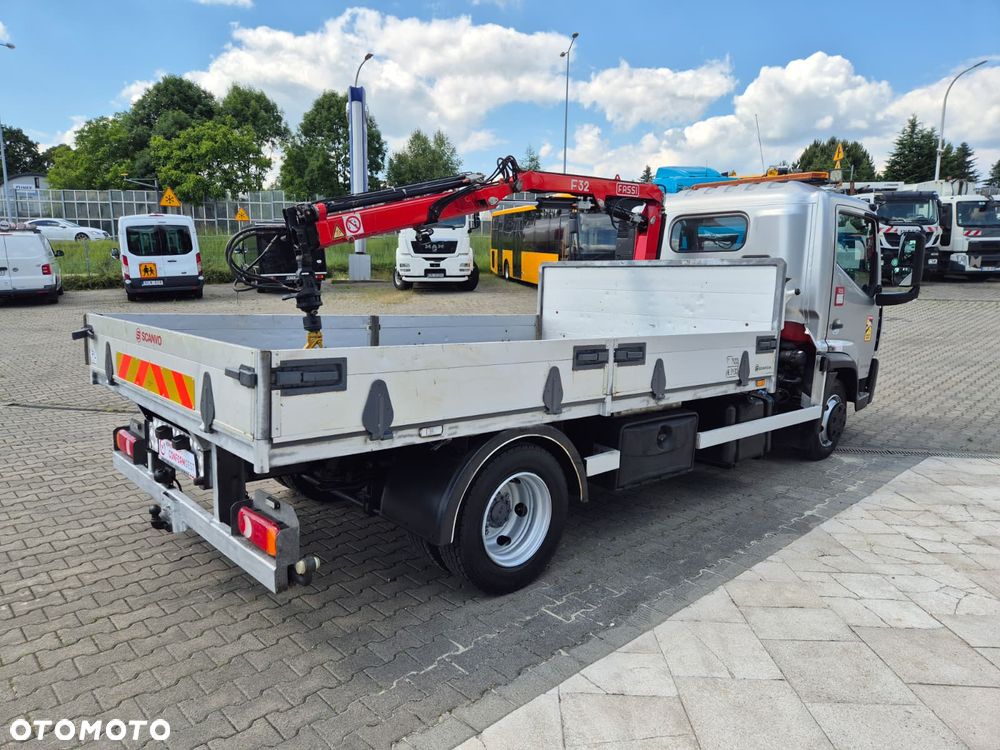 Renault D 7.5 180 / SKRZYNIA / HDS FASSI F32 / NISKI PRZEBIEG / BEZWYPADKOWY / OKLEJONY / AUTOMAT / CHWYTAK / SERWISOWANY / UNIKAT / EURO 6 - 9