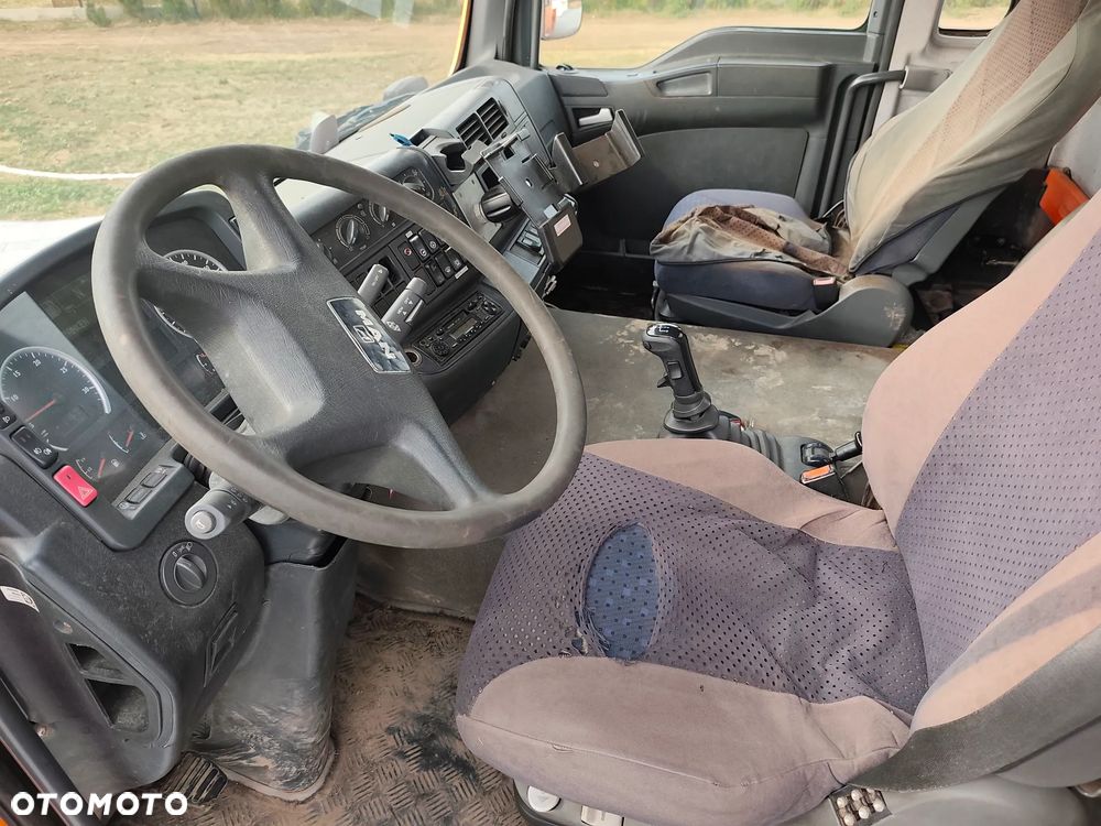 MAN MAN TGA 18.360 HDS Żuraw Wywrotka 4x4 akcja zima - 10