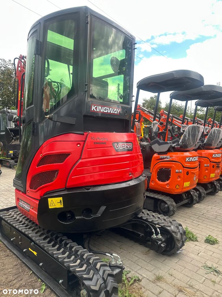 Kubota Kingway Engine KUBOTA SV20 Ramię SKR 22KM 3cyl 2000kg - 10