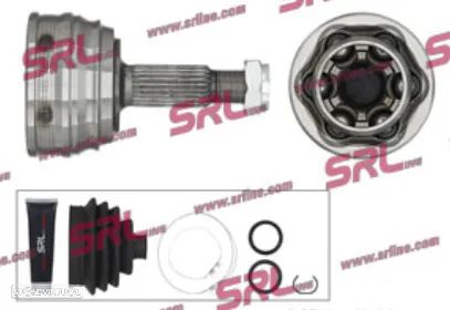 Ponta de cardan Audi 80 Seat Ibiza 6K Vw Golf II III 1H0407311C SRLine - 1