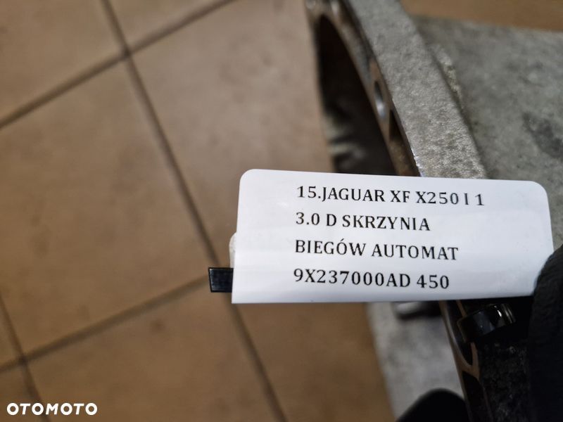 JAGUAR XF X250 I 1 3.0 D SKRZYNIA BIEGÓW AUTOMAT 9X237000AD - 5
