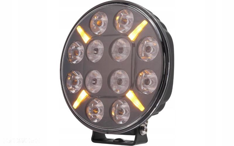 halogen okrągły full led 12/24v 12000lm jumbo mercedes man scania daf - 2