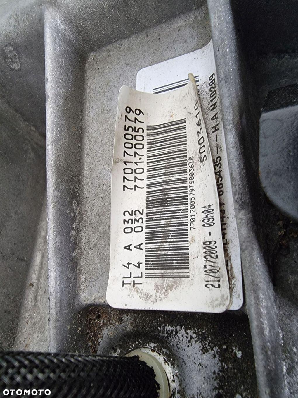 SKRZYNIA BIEGÓW MEGANE 3 III 1.4 TCe CM TL4 610186 - 7
