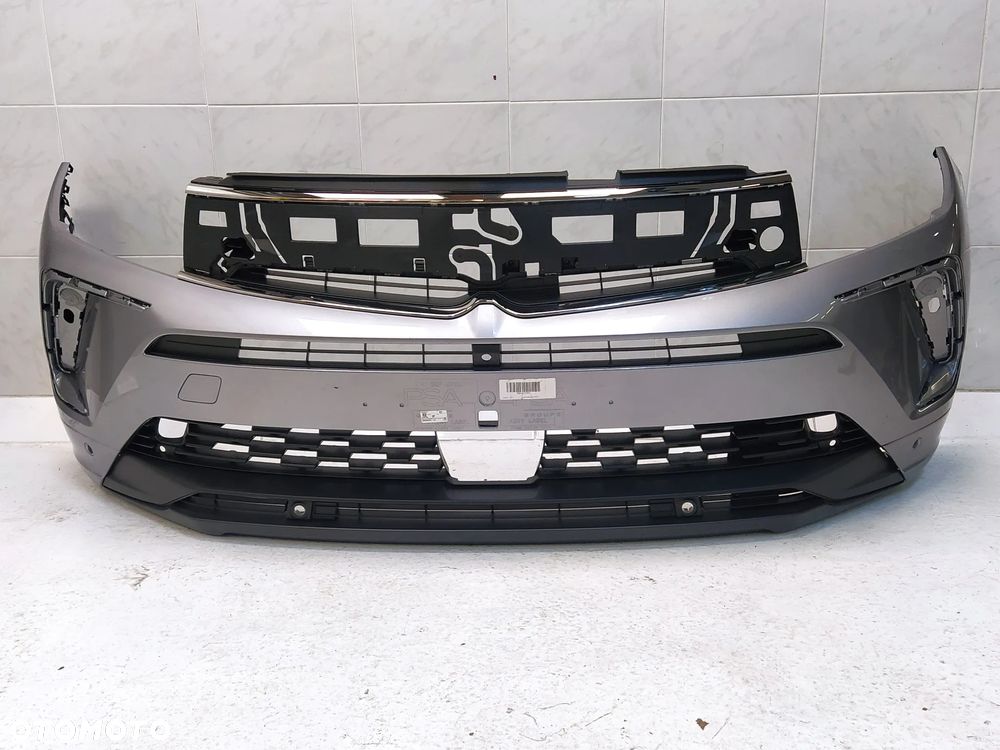 OPEL GRANDLAND X LIFT 2021- ZDERZAK PRZÓD PRZEDNI 4XPDC KOLOR GREY ARTEN ORYGINAŁ - 2