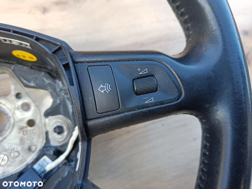 AUDI A6 C6 A8 D3 LIFT Q7 KIEROWNICA NÓWKA CZARNA SOUL 4F0419091AH - 10