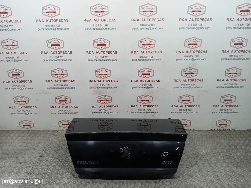 Tampa Porta de Mala Peugeot 407 Carro Original - 4