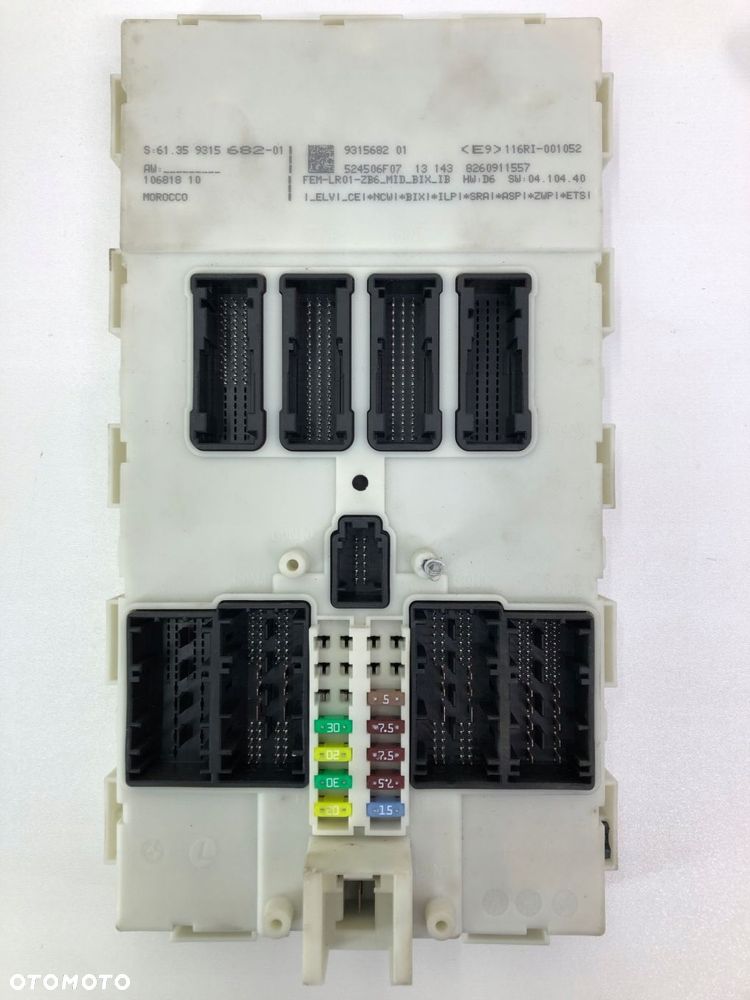 BMW F20 F21 F30 F31 MODUŁ STEROWNIK KOMFORTU FEM 9315682 - 1
