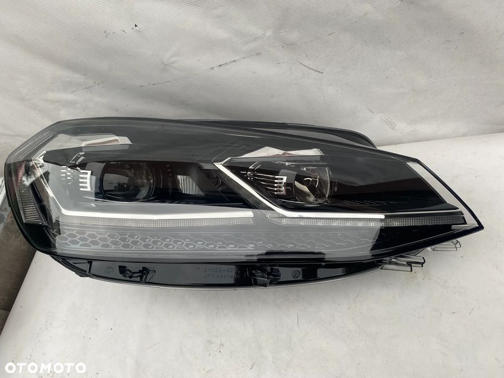 nowa lampa golf 7 VII full led prawa eu cała - 2