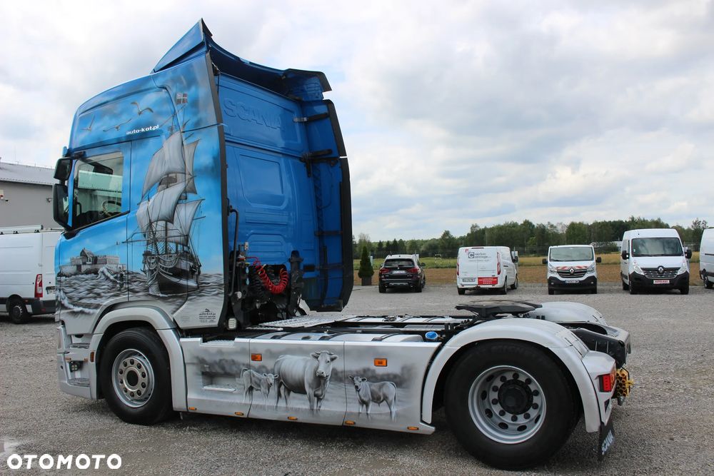 Scania R500 /AEROGRAF /LED /STANDARD/ PRZÓD + TYŁ PODUSZKI /RETARDER /**SERWIS**/ SUPER STAN/ - 11
