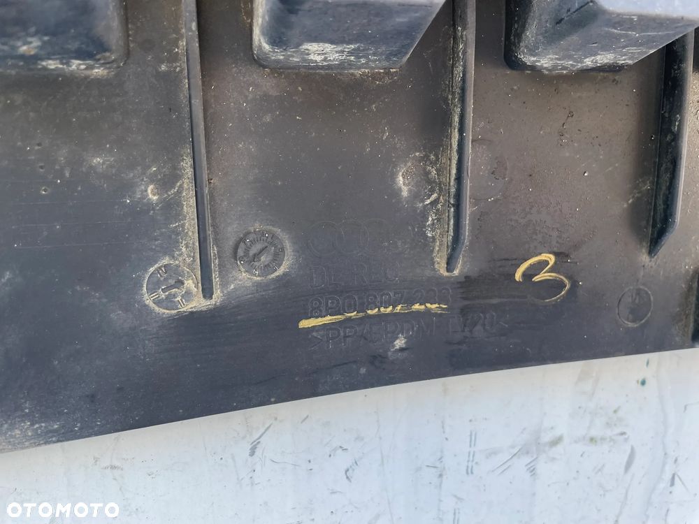 SPOILER OSŁONA POD ZDERZAK AUDI A3 8P LIFT 8P0907233 - 3