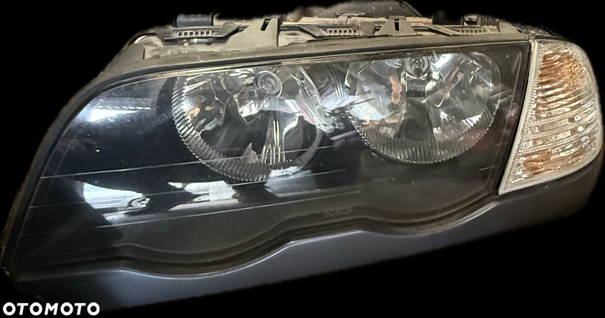 Reflektor Reflektory Lampa Lampy Przód LEWA PRAWA Przednie Kierunkowskaz BMW 3 E46 Sedan Touring Przedlift - 3