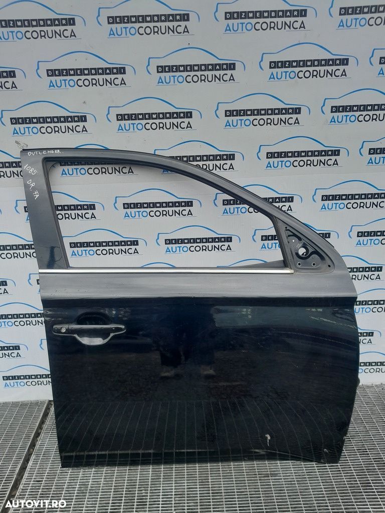 Usa Dreapta Fata Mitsubishi Outlander III 2012 - 2015 SUV 4 Usi NEGRU (1085) LOVITA - 1