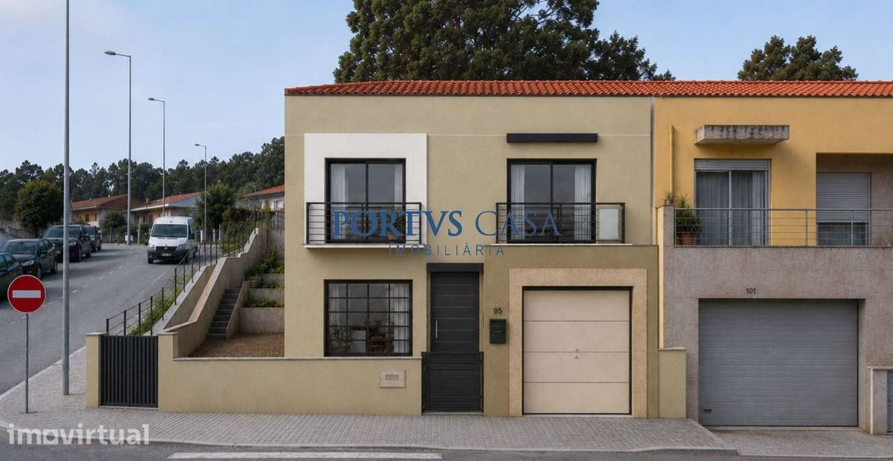 Terreno Gaveto 625,5m2  || Projeto Aprovado || Moradia T3 || Custóias - Grande imagem: 5/14