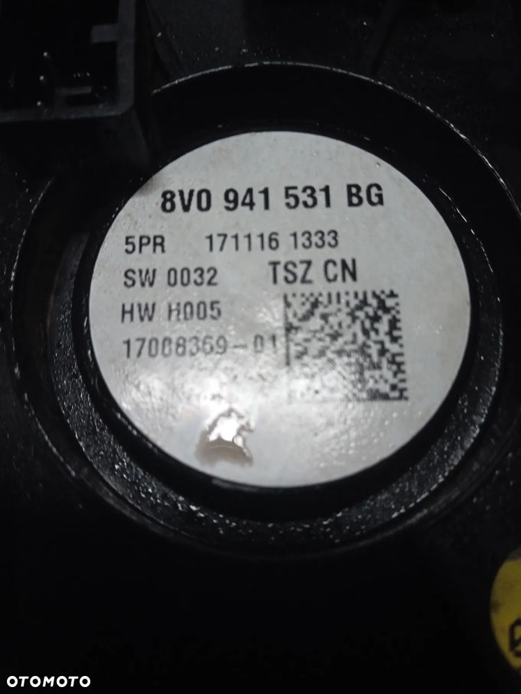 Włącznik świateł A3 8V 8V0941531B - 3