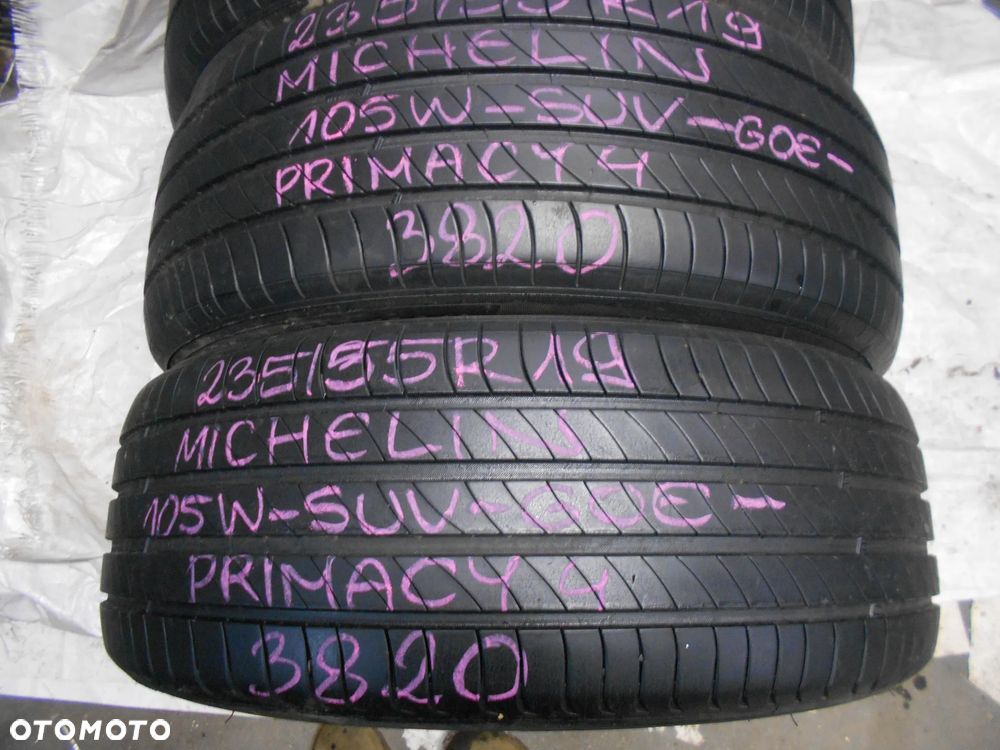 OPONY 235/55R19 MICHELIN PRIMACY 4 GOE SUV DOT 3820 7MM - 3