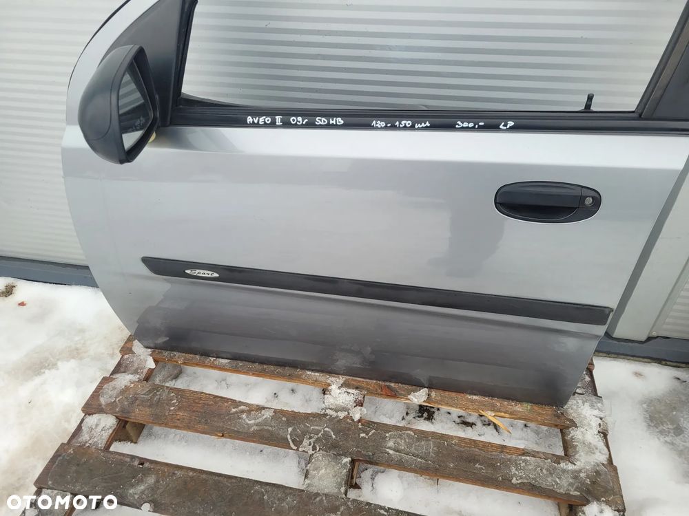 Chevrolet Aveo II 09r T255 5d hb Drzwi lewy przod - 3